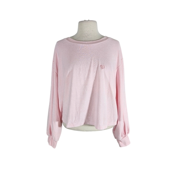 Stoney Clover Light Pink Cropped Sweatshirt - Picture 3 of 8